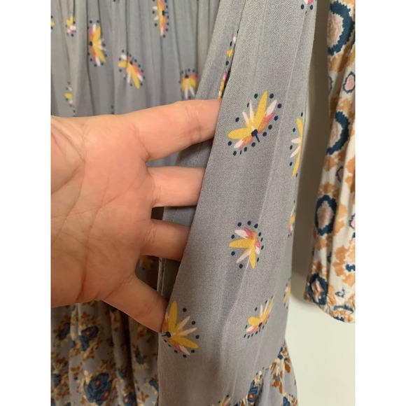 Matilda Jane Vissionary Flowy Boho Cottage Core Floral Dress Womens Medium - Picture 9 of 9